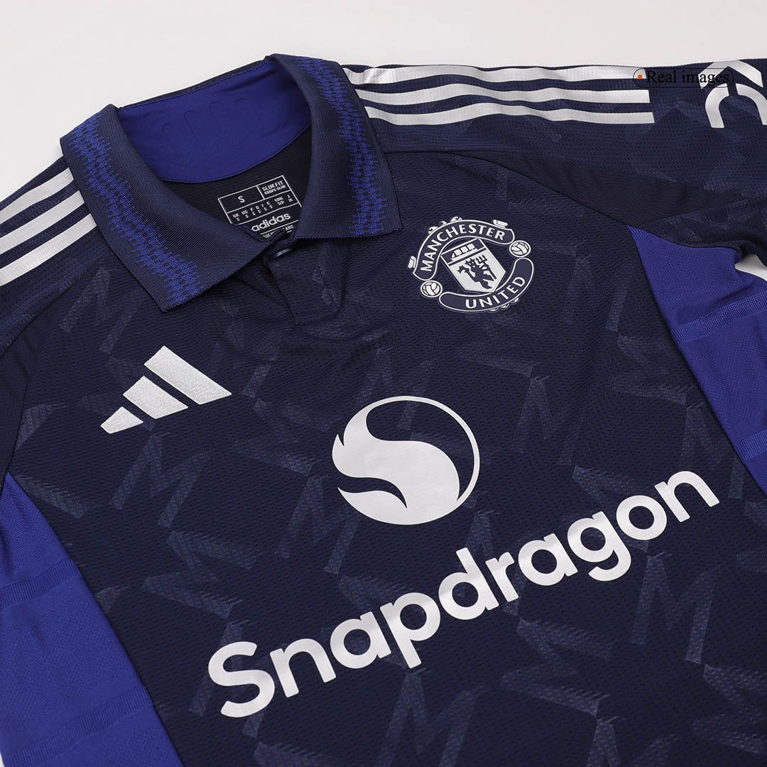 Tricouri Fotbal Manchester United MOUNT #7 Deplasare 2024/25 Authentic