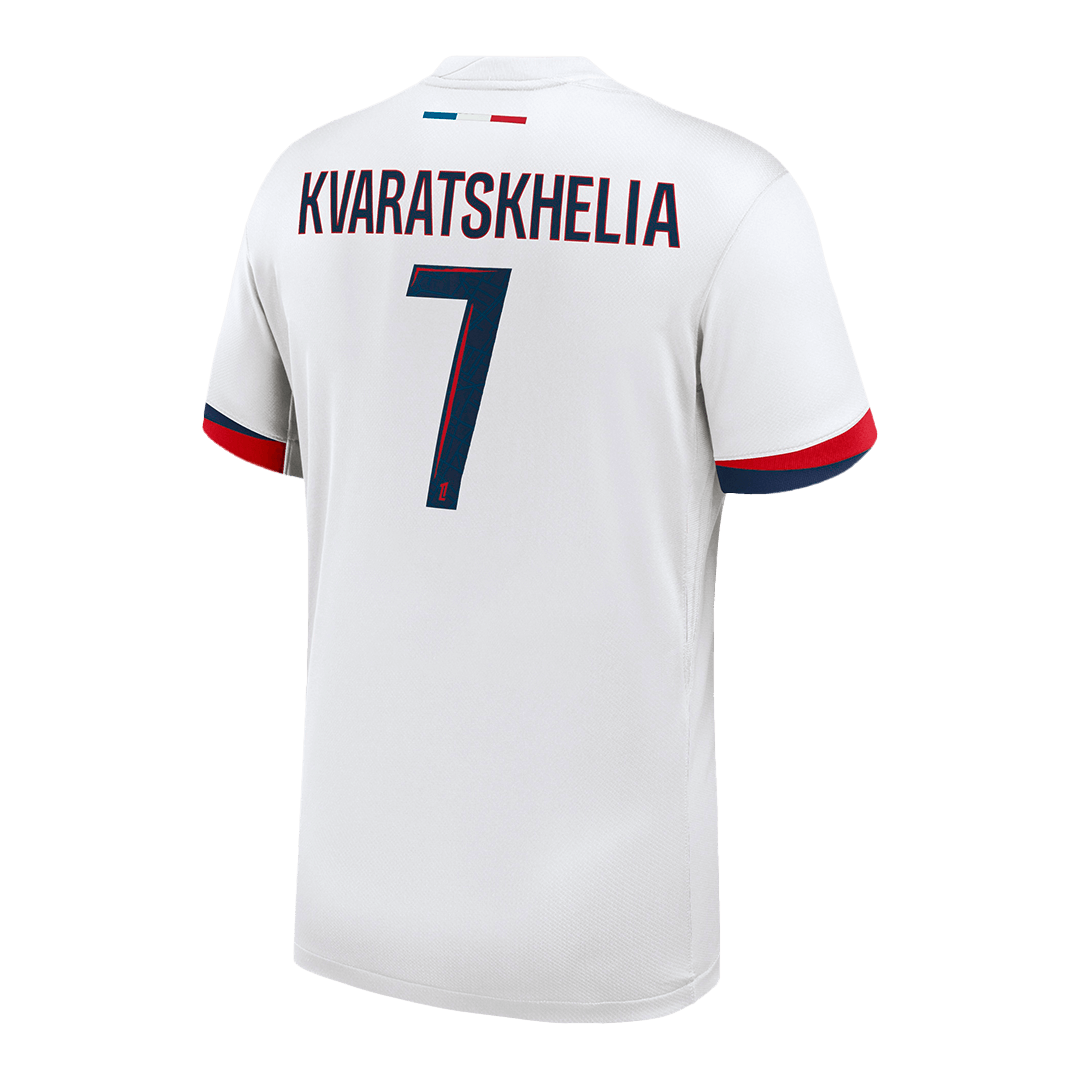Tricouri Fotbal PSG KVARATSKHELIA #7 Deplasare 2024/25 - Super