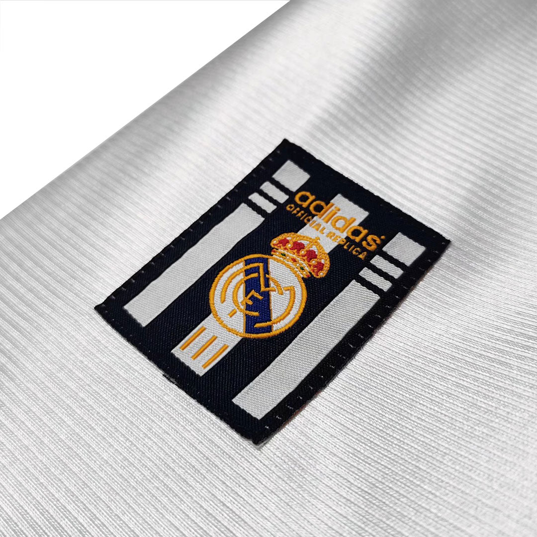 Tricouri Fotbal Vintage Real Madrid RAUL #7 Acasă 1998/00