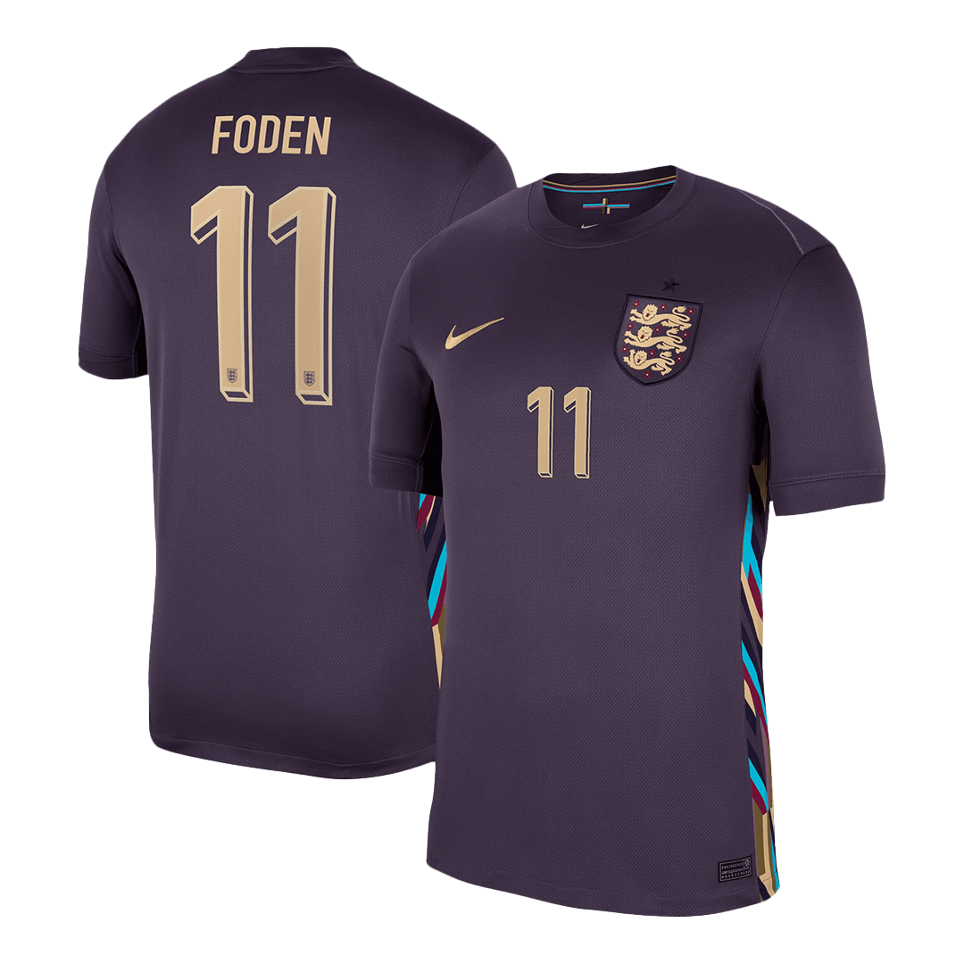 Tricouri Fotbal Anglia FODEN #11 Deplasare 2024 - Super (mărime mare)