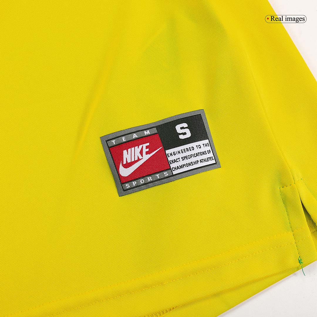 Tricouri Fotbal Vintage Brazilia RONALDO #9 Acasă 1998