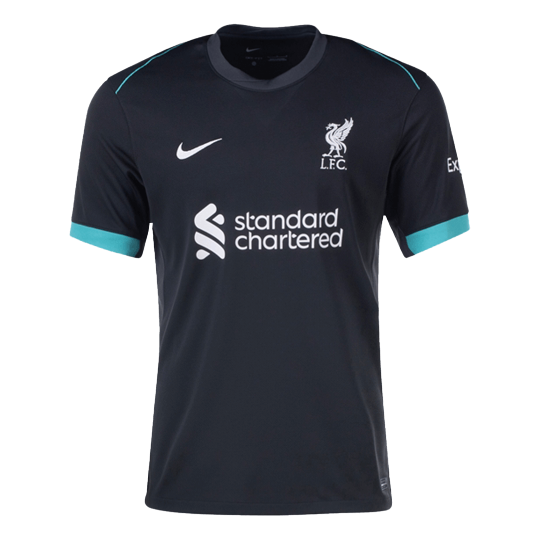 Tricouri Fotbal Liverpool Deplasare 2024/25 (mărime mare)