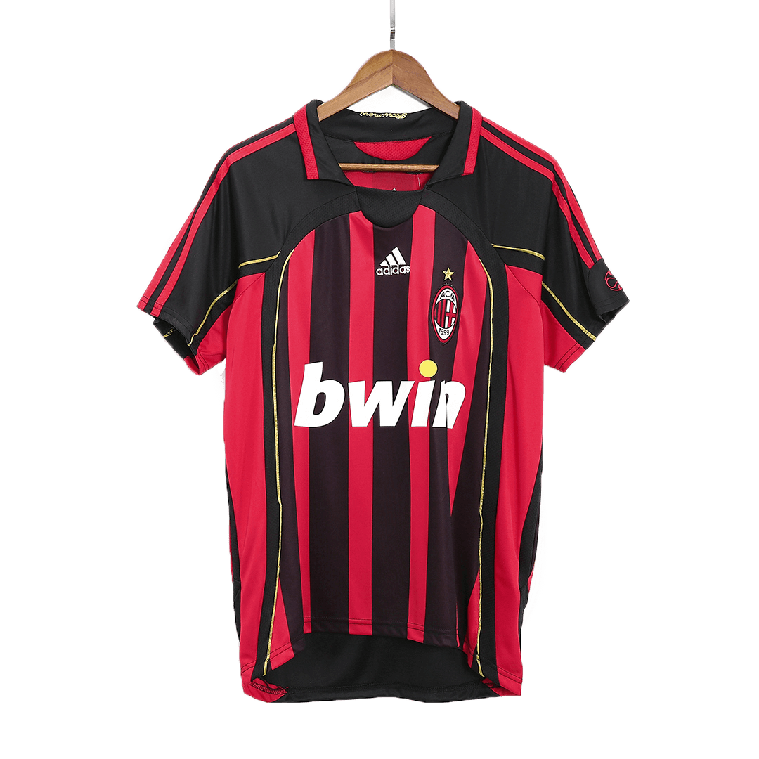 Tricouri Fotbal Vintage AC Milan Acasă 2006/07
