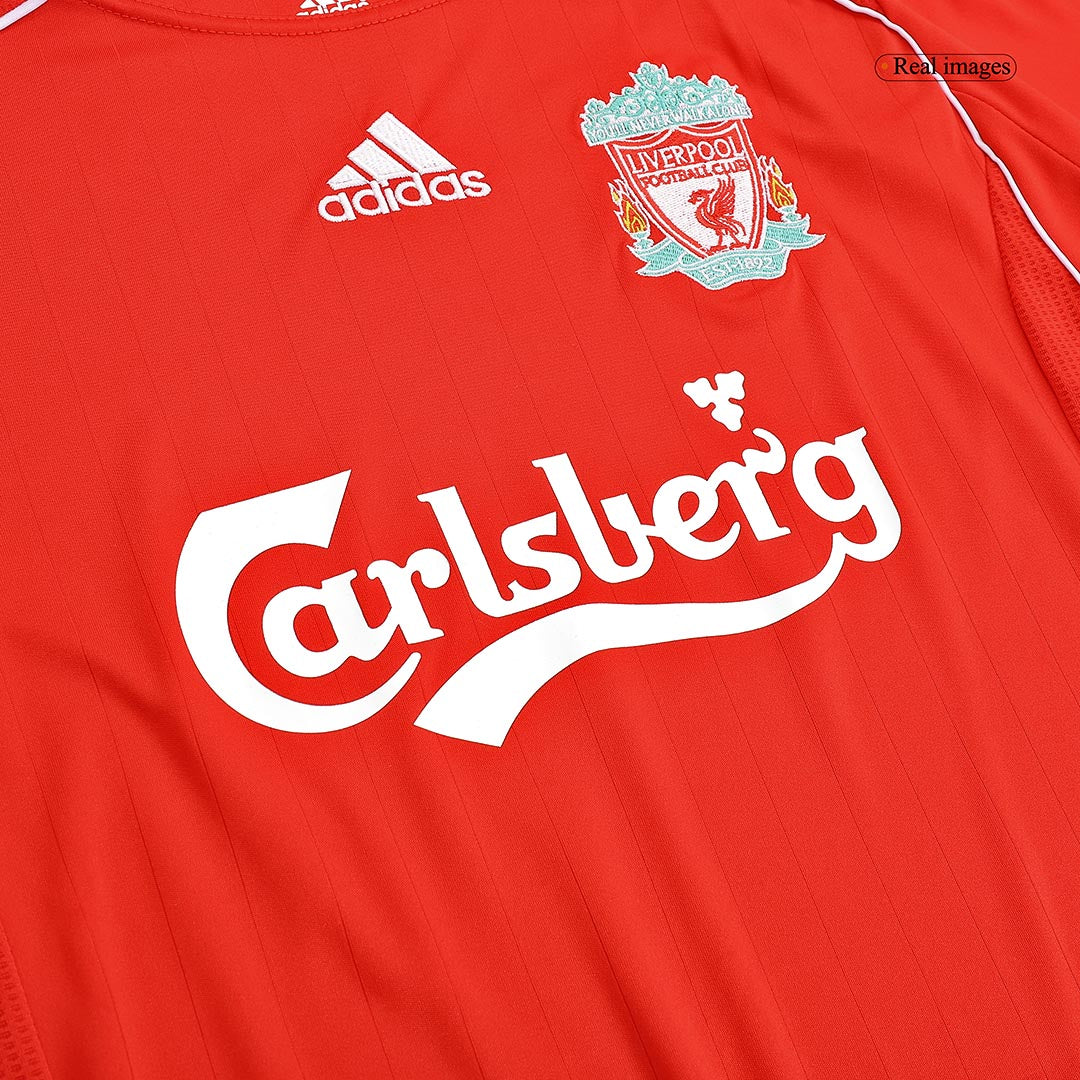 Tricouri Fotbal Vintage Liverpool Acasă 2006/07 (mărime mare)