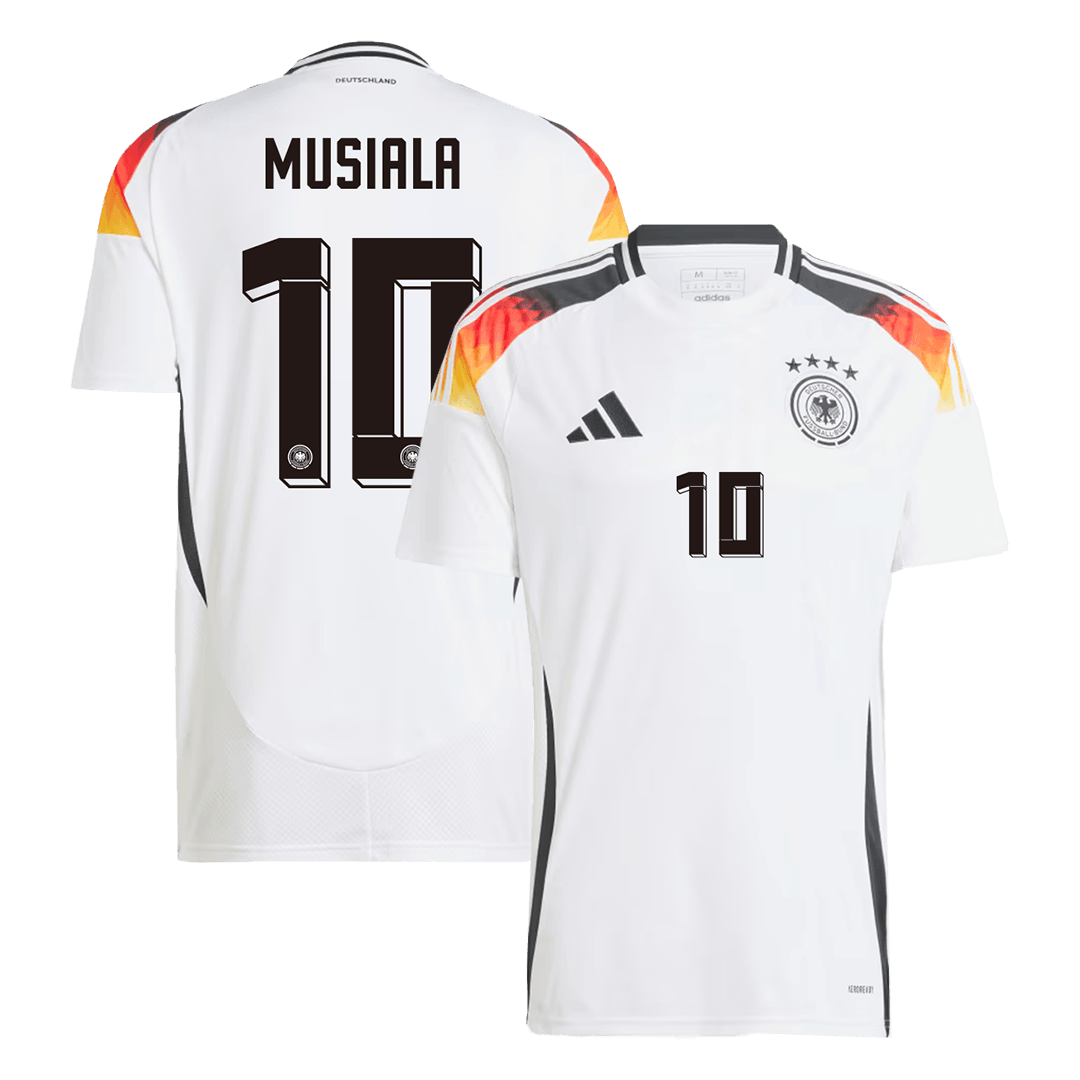 Tricouri Fotbal Germania MUSIALA #10 Acasă 2024 (mărime mare)