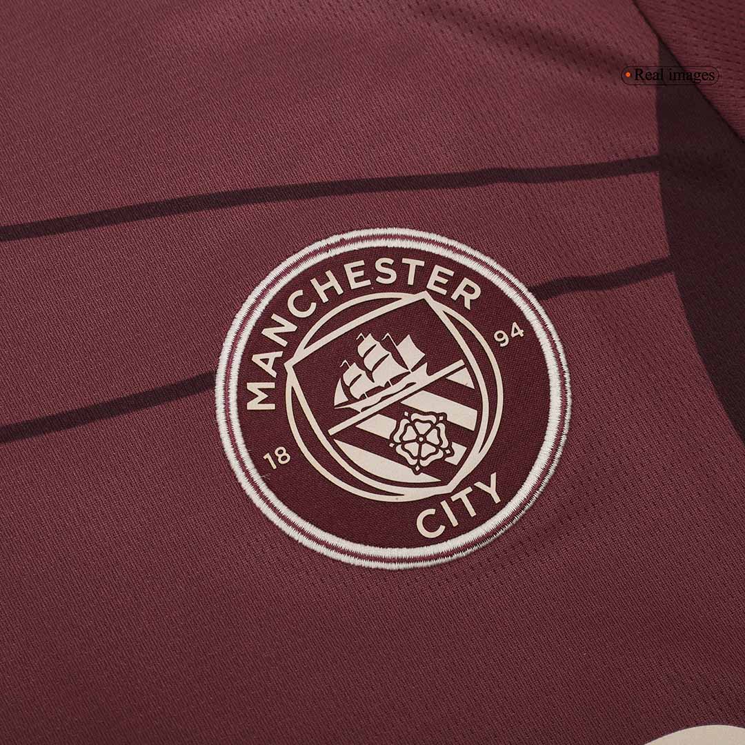 Tricouri Fotbal Manchester City RODRIGO #16 Treilea 2024/25 (mărime mare)