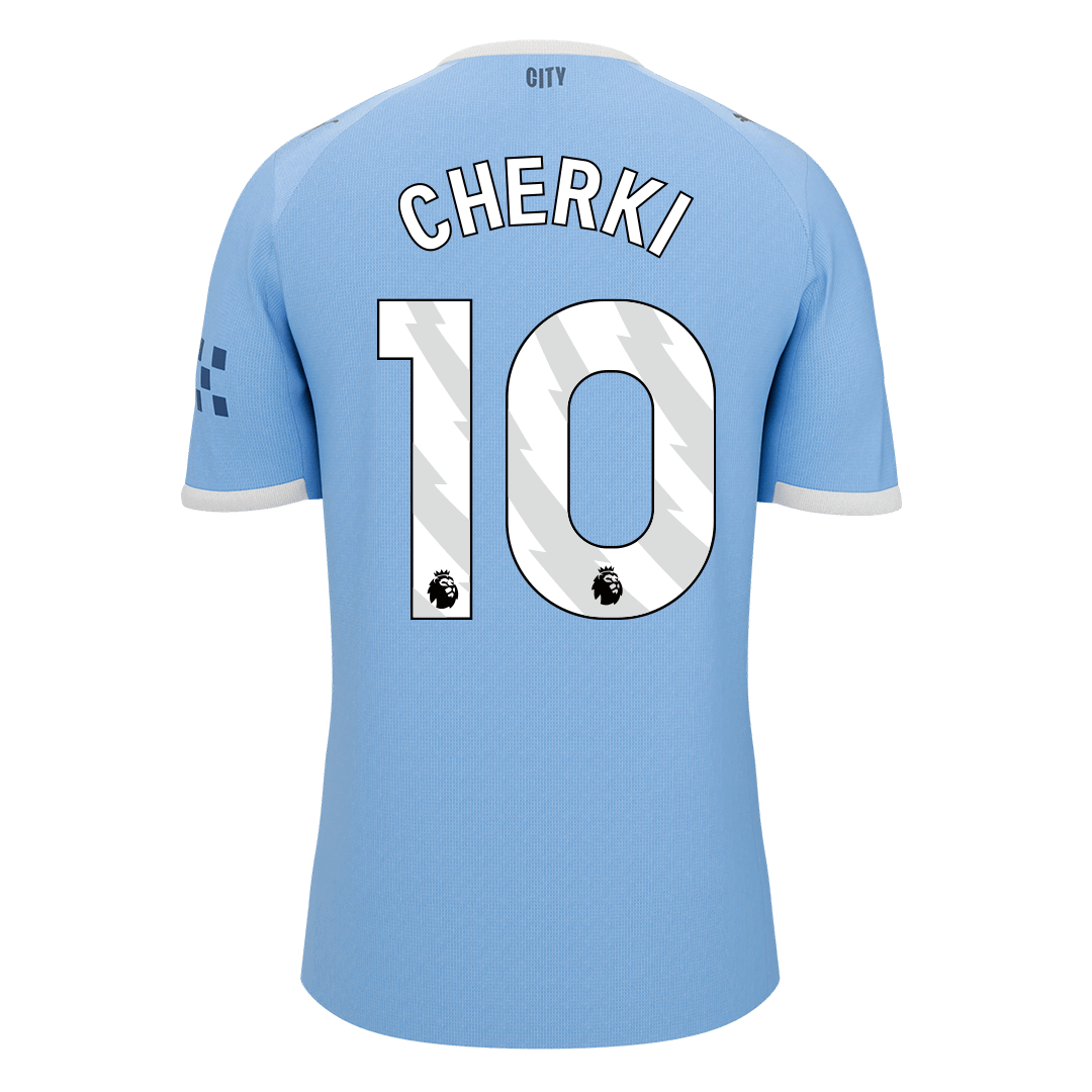 Tricouri Fotbal Manchester City CHERKI #10 Acasă 2025/26 - Premium