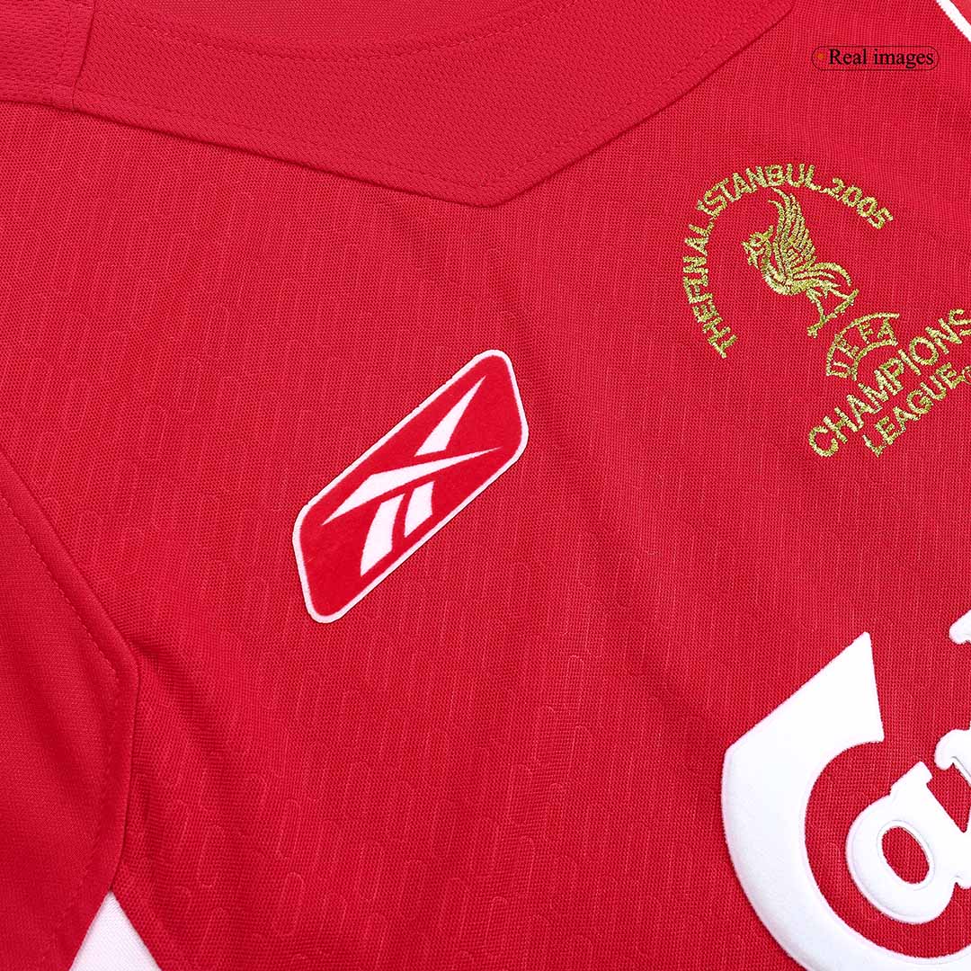 Tricouri Fotbal Vintage Liverpool 2005 - UCL