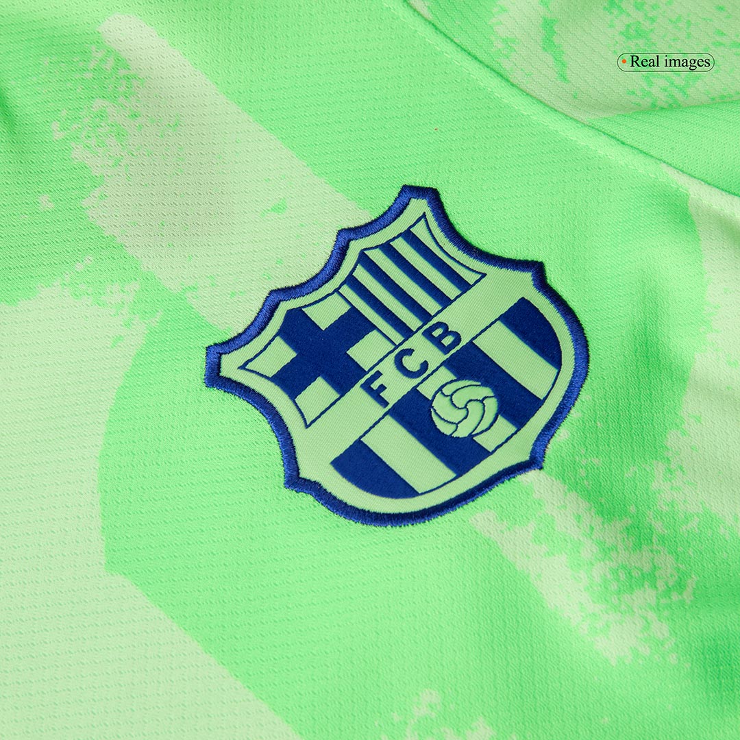 Tricouri Fotbal Barcelona GAVI #6 Treilea 2024/25 UCL - Super (mărime mare)