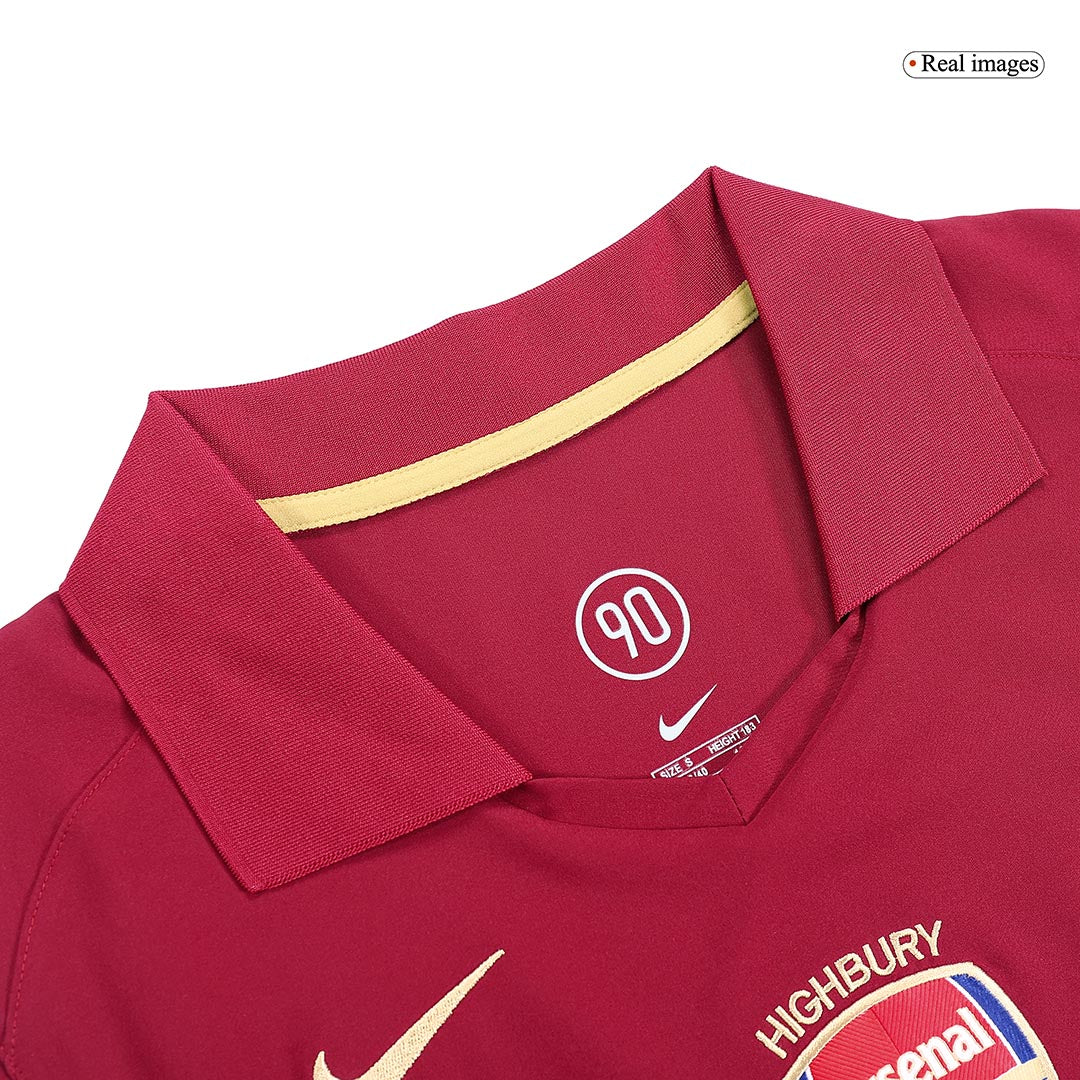 Tricouri Fotbal Vintage Arsenal Acasă 2005/06