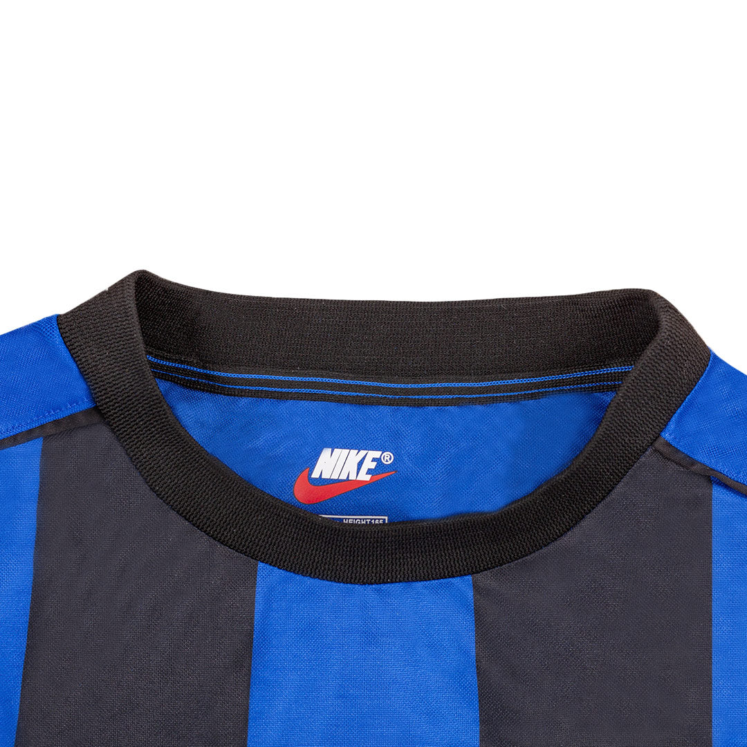 Tricouri Fotbal Vintage Inter Milano BAGGIO #10 Acasă 1999/00