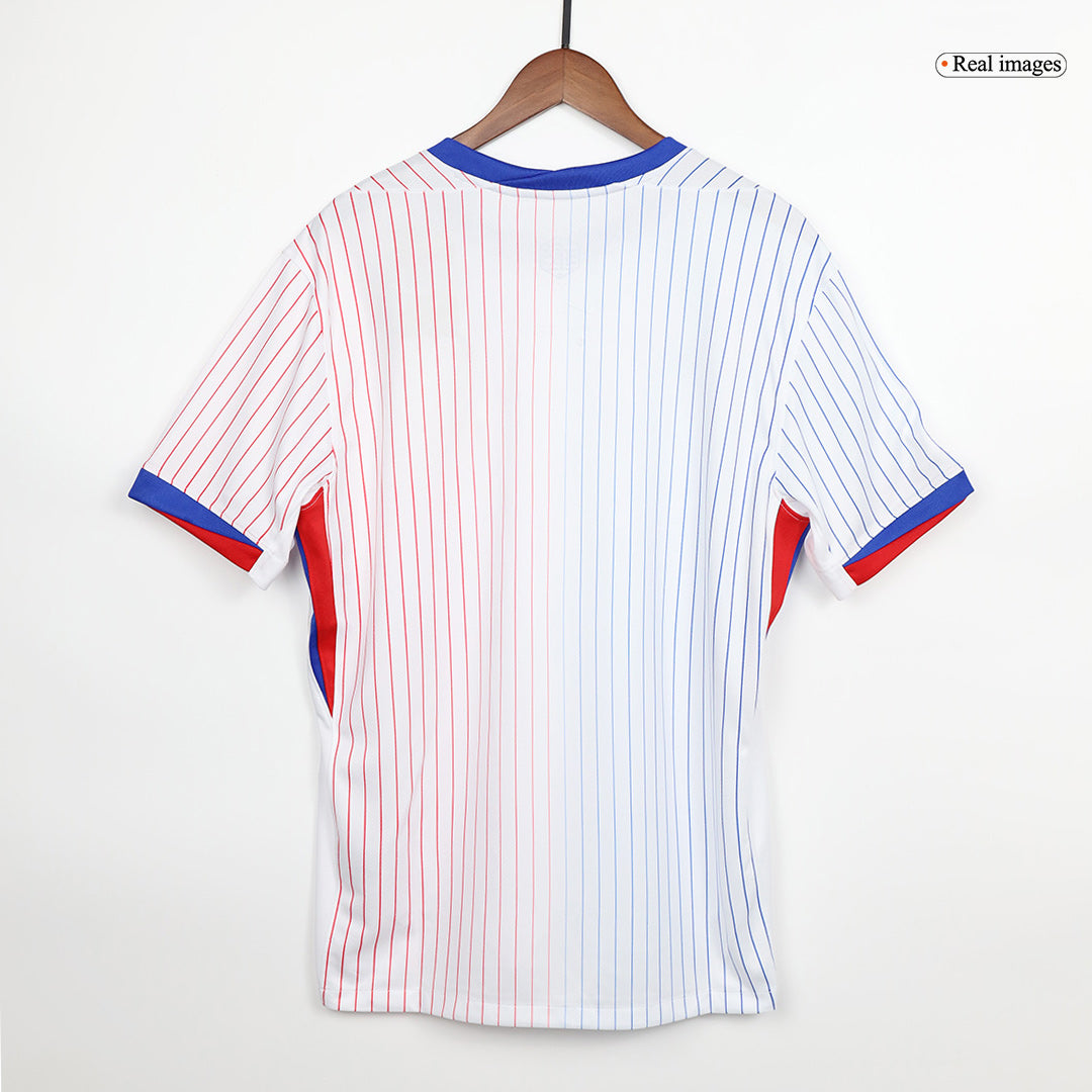 Tricouri Fotbal Franța Deplasare 2024 (mărime mare)