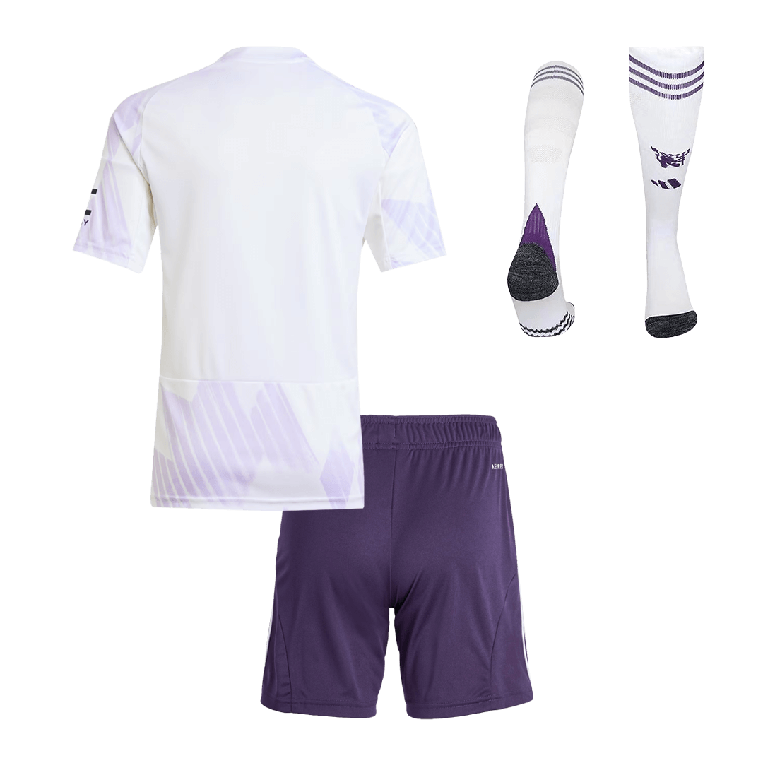 Set Tricouri Fotbal Manchester United Deplasare 2025/26 Pentru Copii
