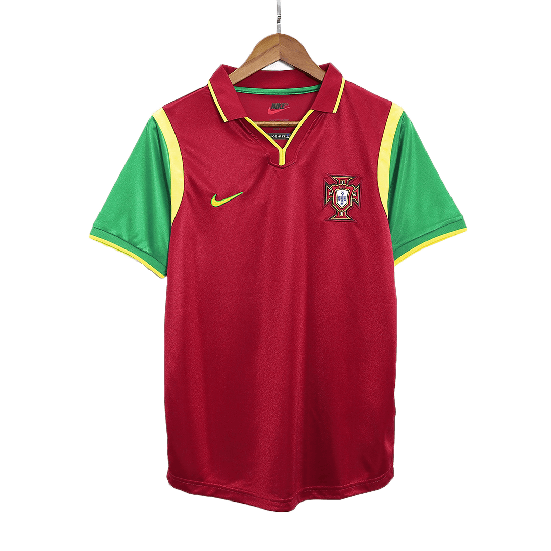 Tricouri Fotbal Vintage Portugalia Acasă 1999