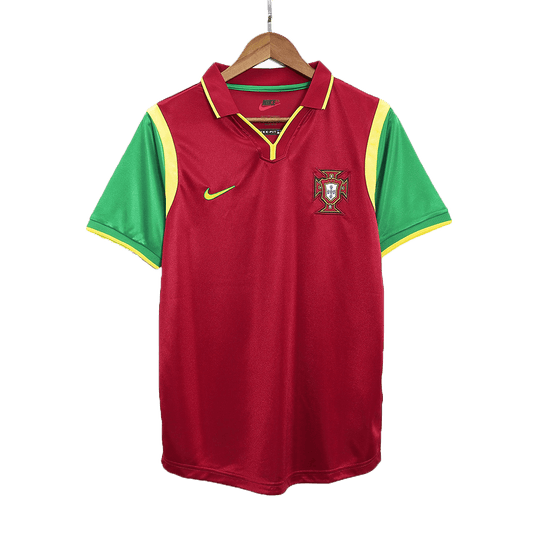 Tricouri Fotbal Vintage Portugalia Acasă 1999