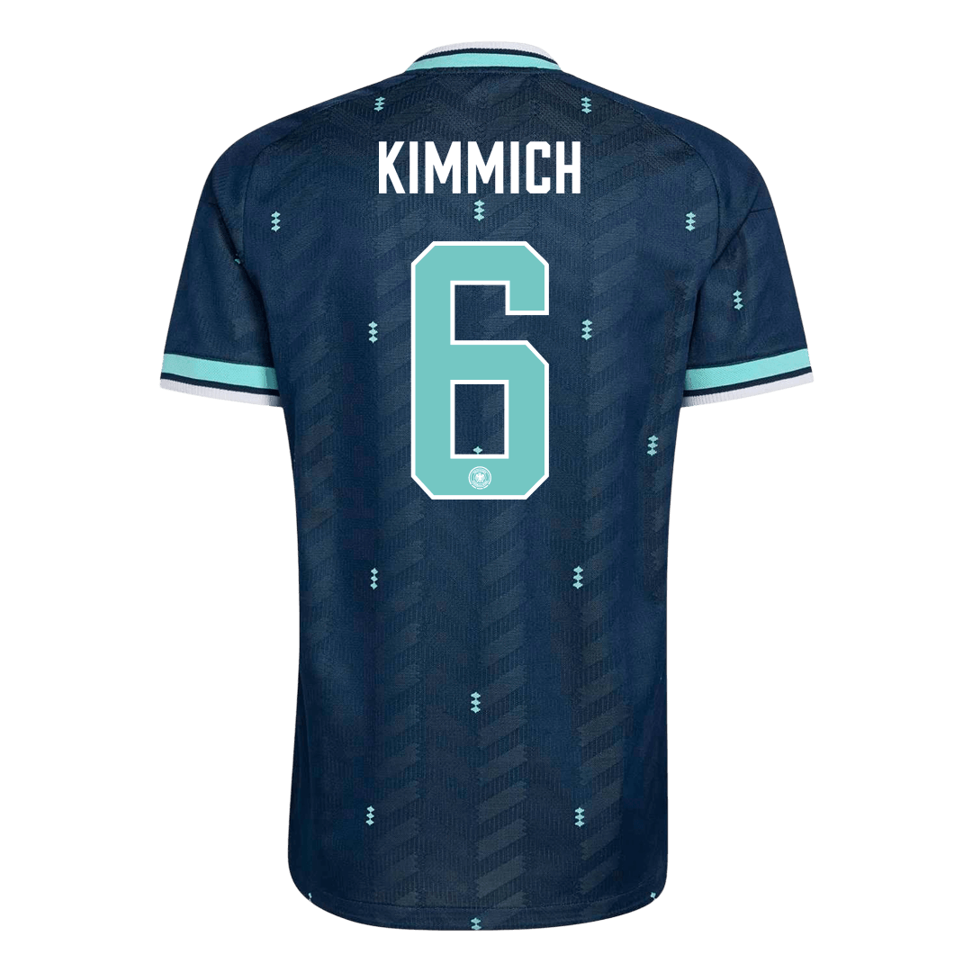 Tricouri Fotbal Germania KIMMIC #6 Deplasare Cupa Mondială 2026 Authentic