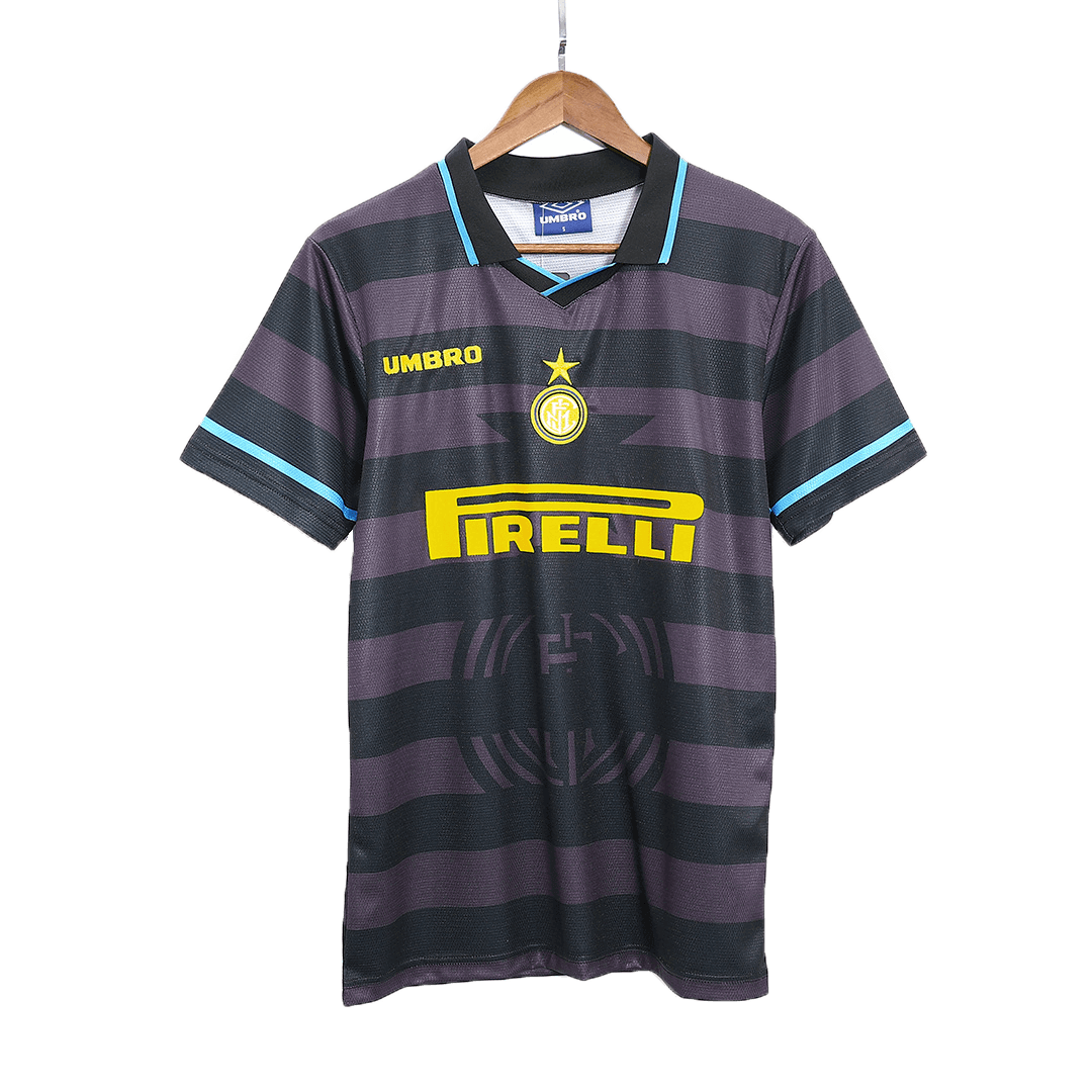 Tricouri Fotbal Vintage Inter Milano Deplasare 1997/98