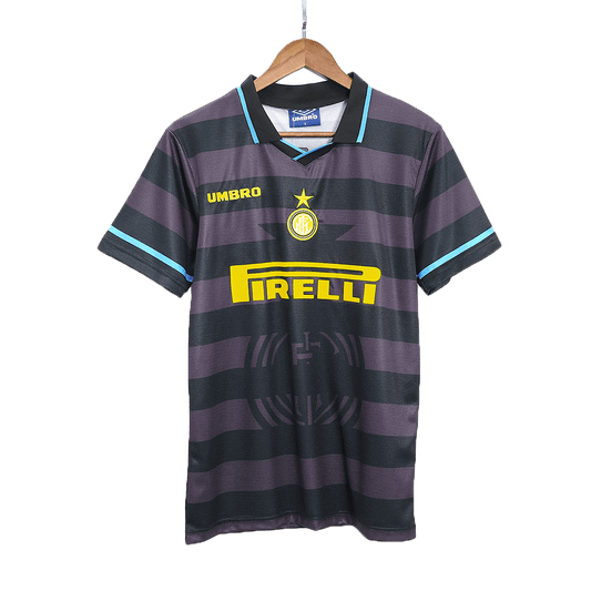 Tricouri Fotbal Vintage Inter Milano Deplasare 1997/98