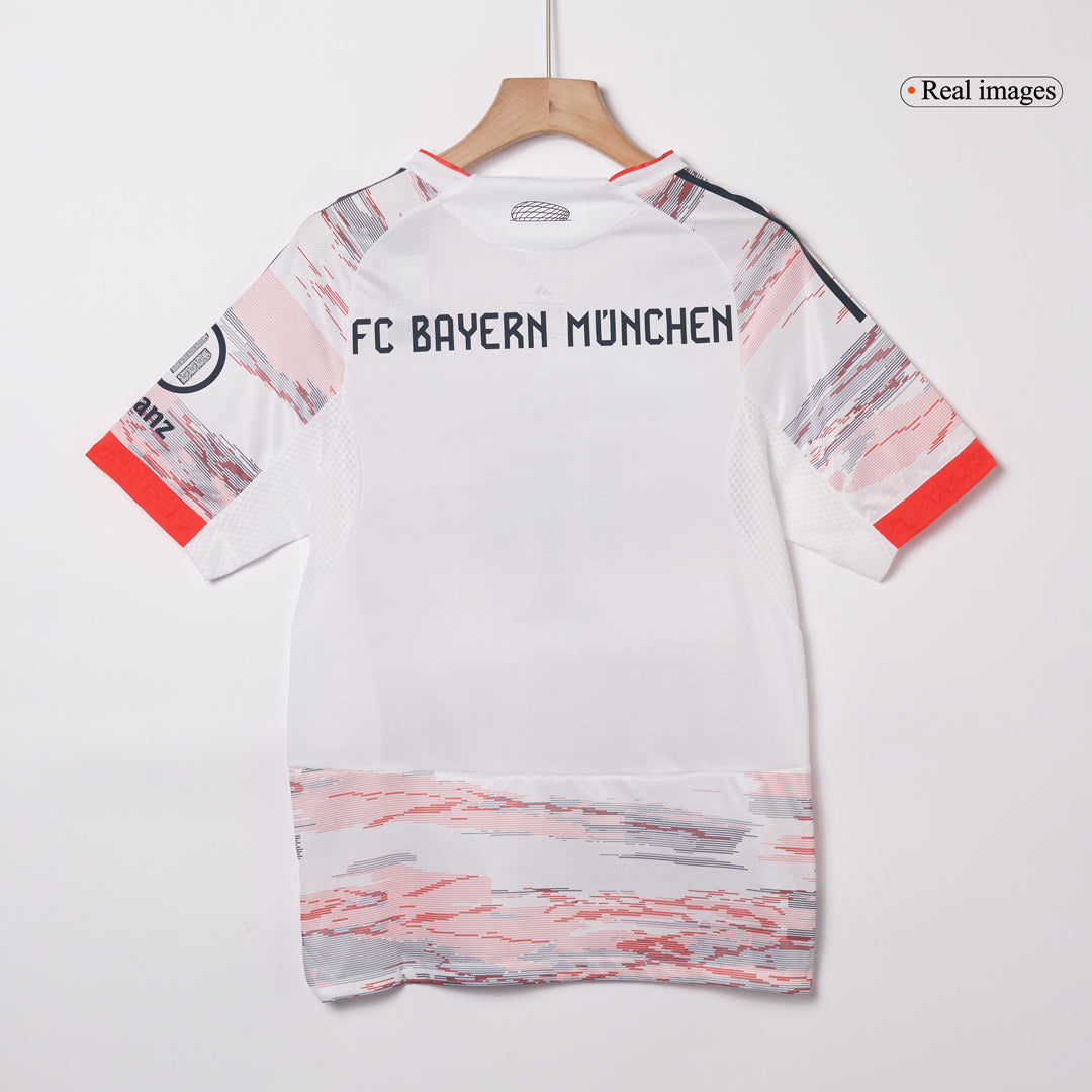 Tricouri Fotbal Bayern Munchen KANE #9 Deplasare 2025/26 Authentic