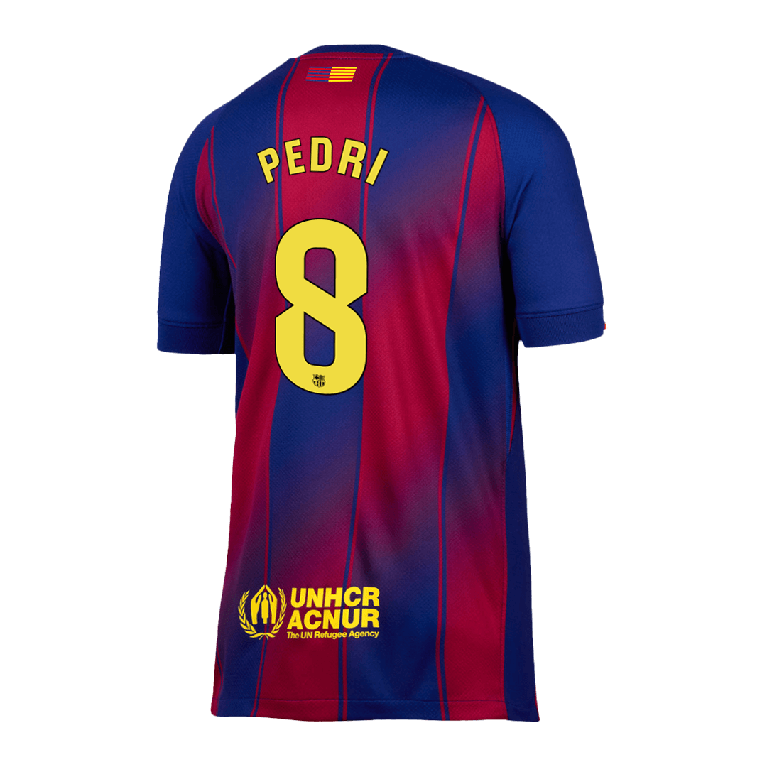 Tricouri Fotbal Barcelona PEDRI #8 Acasă 2025/26