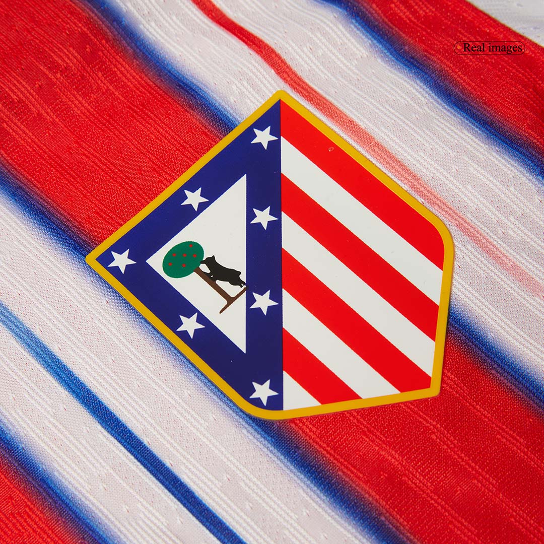 Tricouri Fotbal Atletico Madrid GRIEZMANN #7 Acasă 2024/25 Authentic