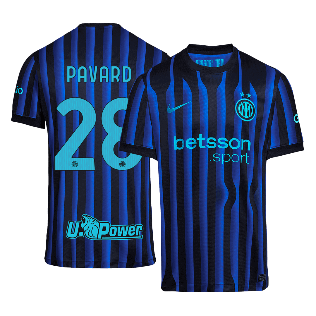 Tricouri Fotbal Inter Milano PAVARD #28 Acasă 2025/26