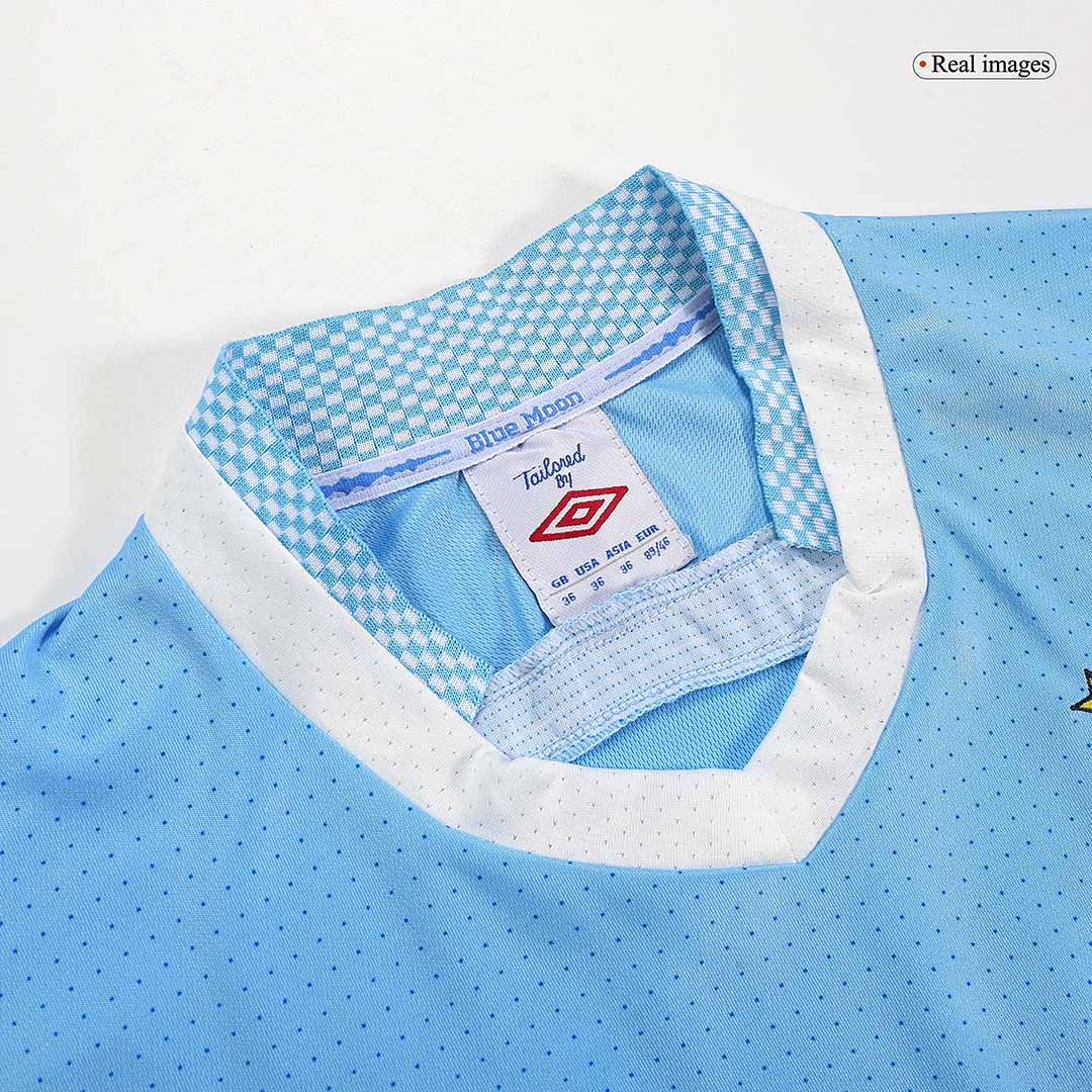 Tricouri Fotbal Vintage Manchester City Acasă 2011/12