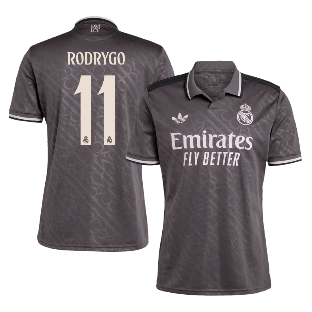 Tricouri Fotbal Real Madrid RODRYGO #11 Treilea 2024/25 - Super