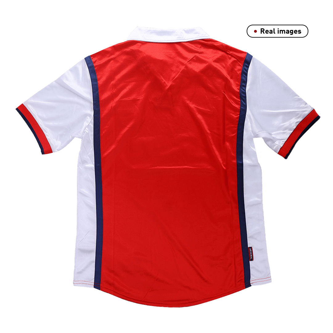 Tricouri Fotbal Vintage Arsenal Acasă 1998/99