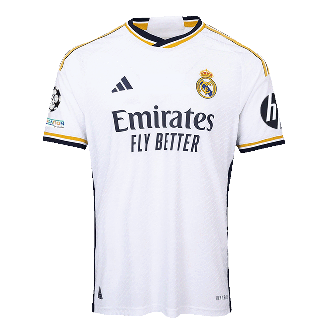 Tricouri Fotbal Real Madrid Acasă 2023/24 Authentic - UCL