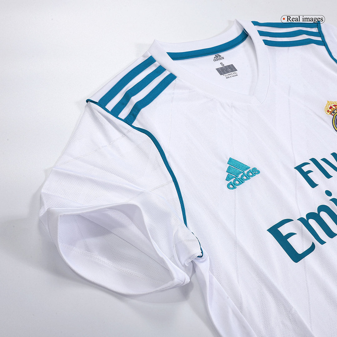 Tricouri Fotbal Vintage Real Madrid Acasă 2017/18
