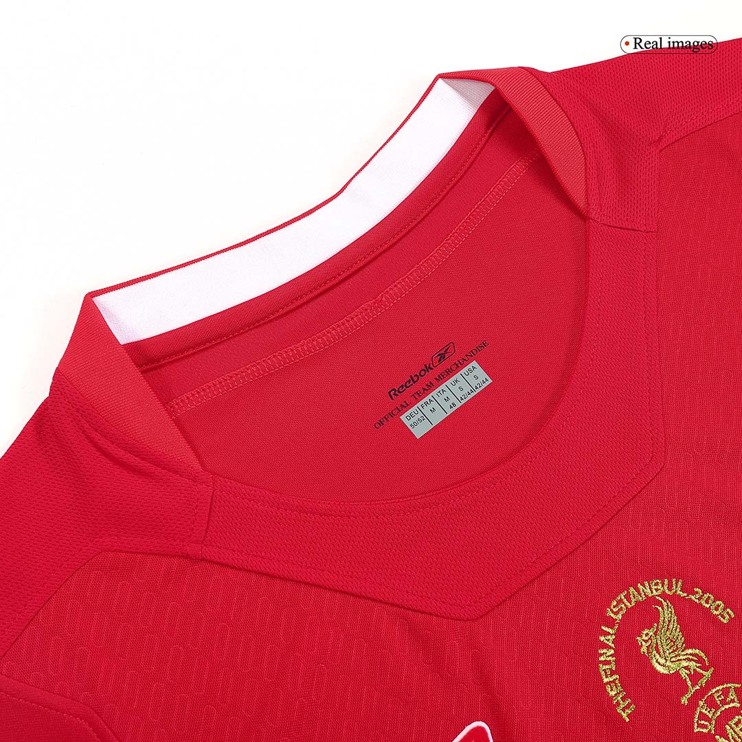 Tricouri Fotbal Vintage Liverpool 2005 - UCL