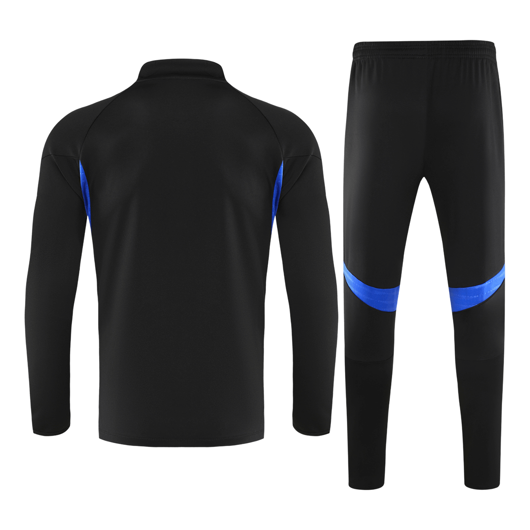 Set Bluză Manchester United 2025/26 Pentru Copii - Black