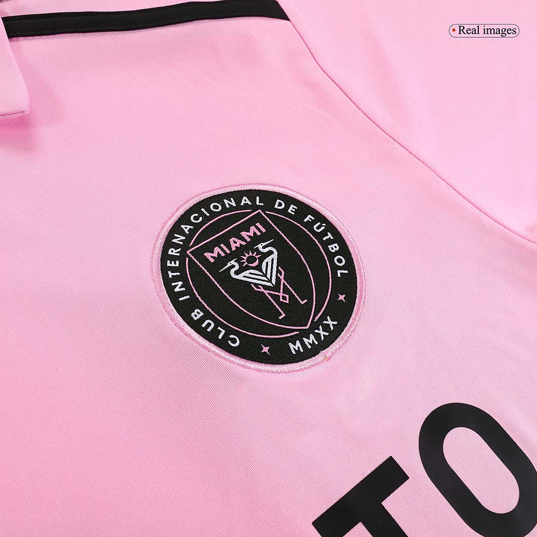 Tricouri Fotbal Inter Miami CF MESSI #10 Acasă 2023 (mărime mare)