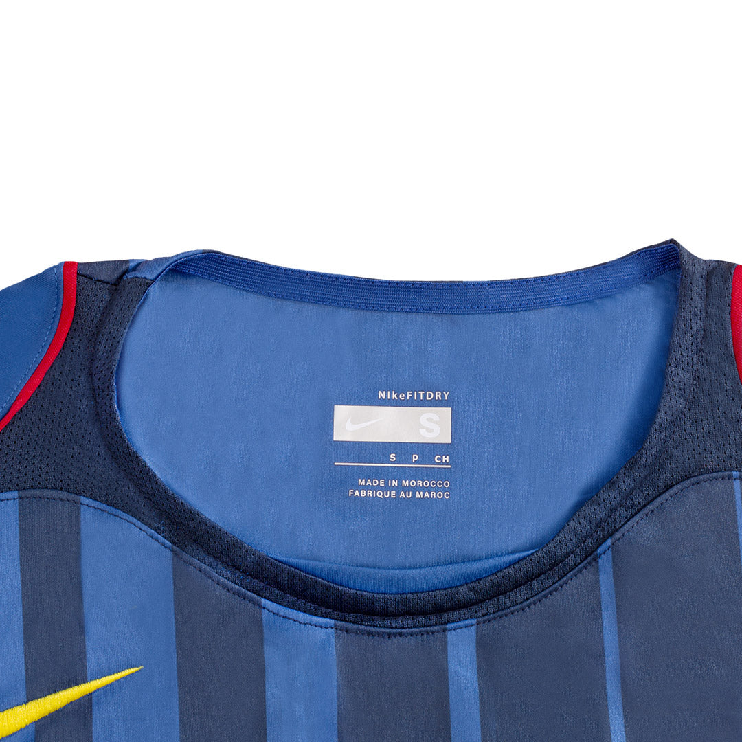 Tricouri Fotbal Vintage Barcelona Deplasare 2004/05