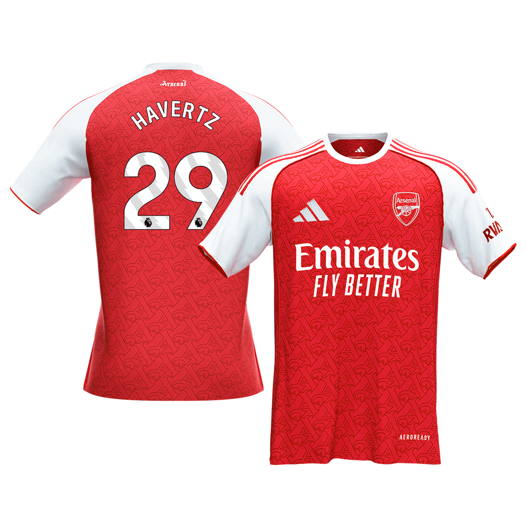 Tricouri Fotbal Arsenal HAVERTZ #29 Acasă 2025/26 - Premium