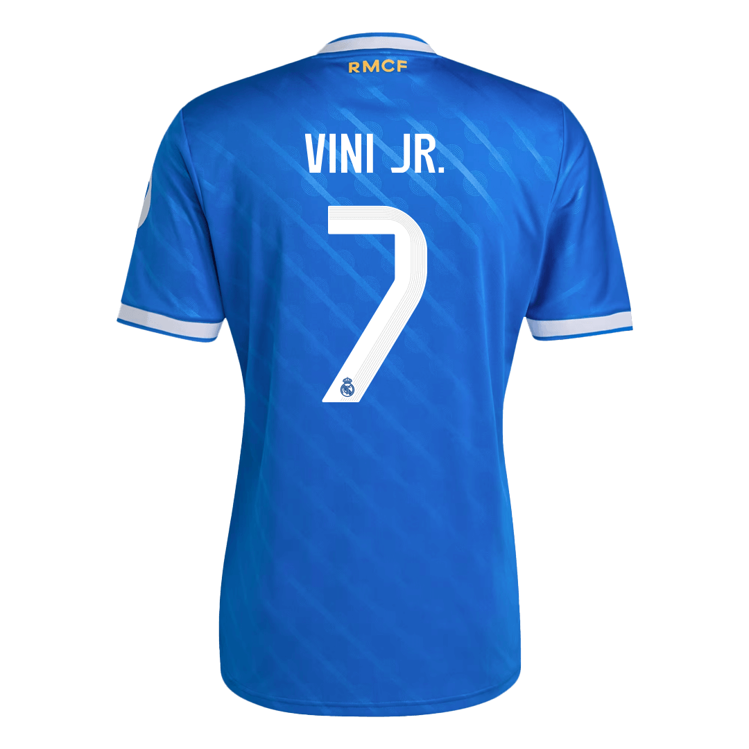 Tricouri Fotbal Real Madrid VINI JR. #7 Treilea 2025/26
