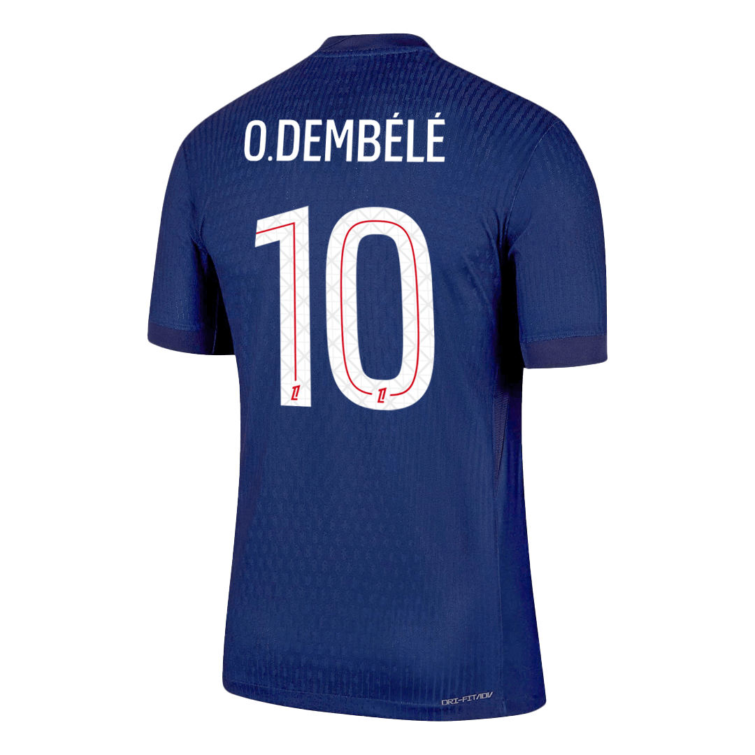 Tricouri Fotbal PSG O.DEMBÉLÉ #10 Acasă 2025/26 Authentic