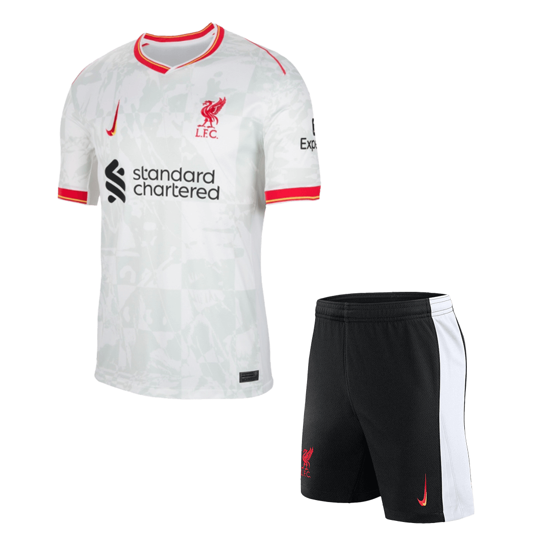 Set Tricouri Fotbal Liverpool Treilea 2024/25.
