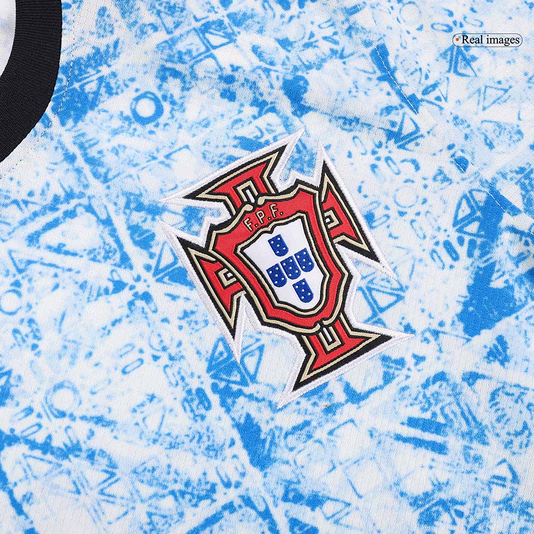 Tricouri Fotbal Portugalia B.FERNANDES #8 Deplasare 2024 (mărime mare)