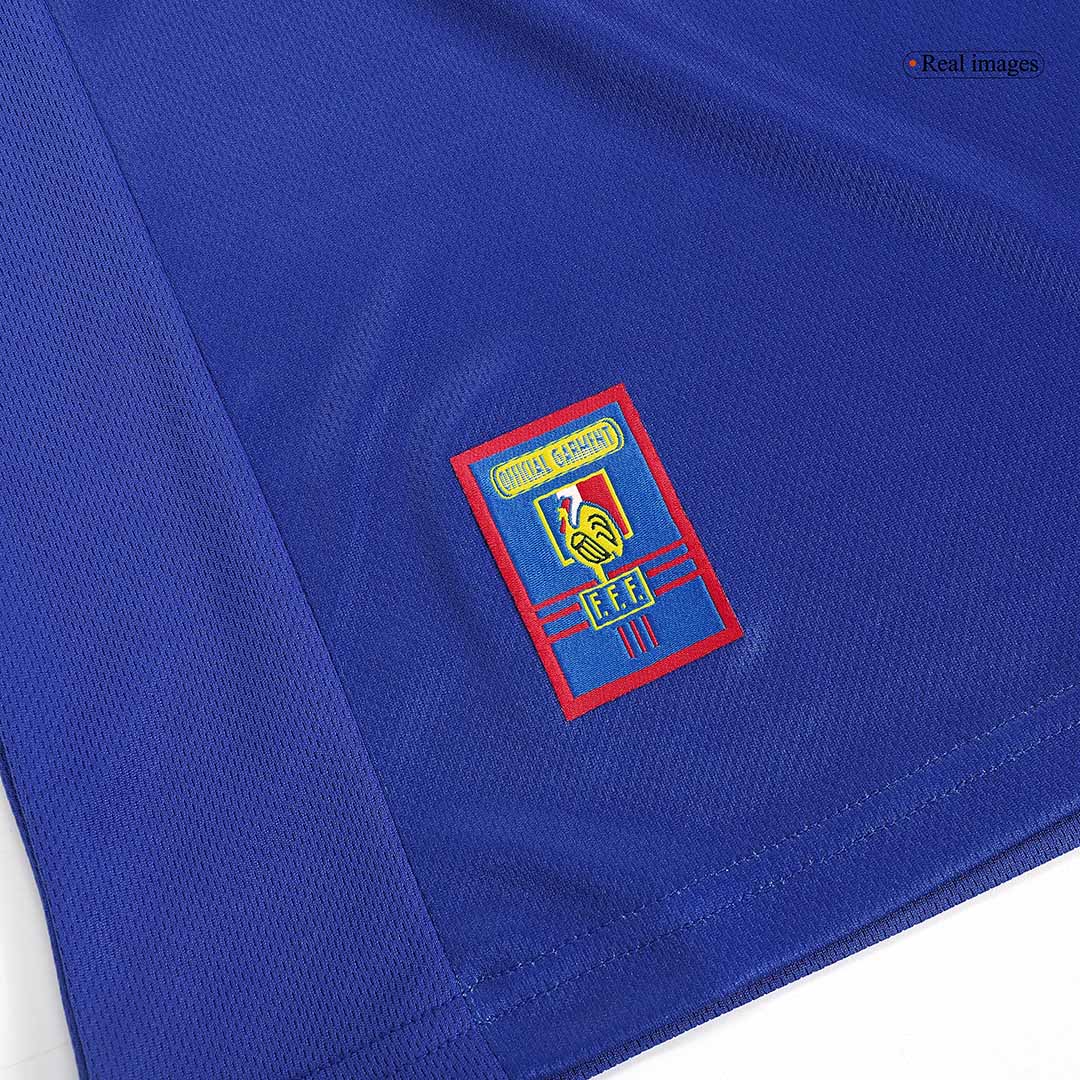 Tricouri Fotbal Vintage Franța Acasă 1998