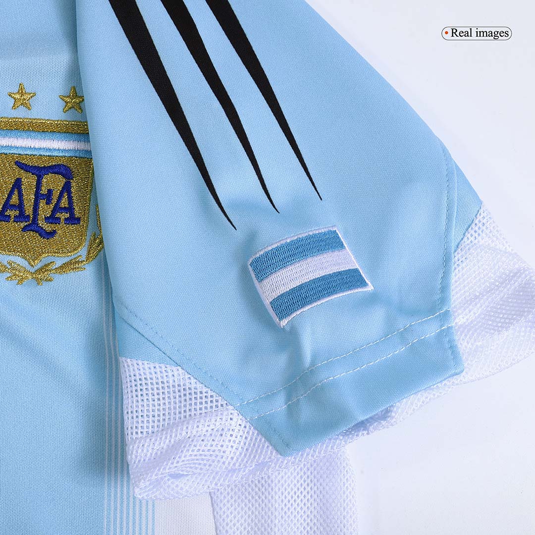 Tricouri Fotbal Vintage Argentina Acasă 2004/05