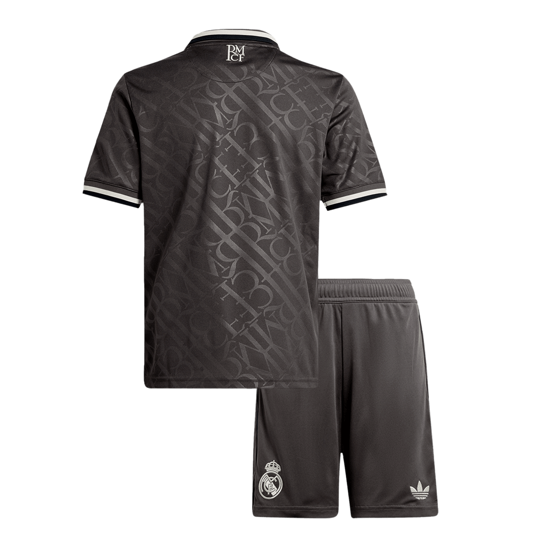 Set Tricouri Fotbal Real Madrid Treilea 2024/25 Pentru Copii