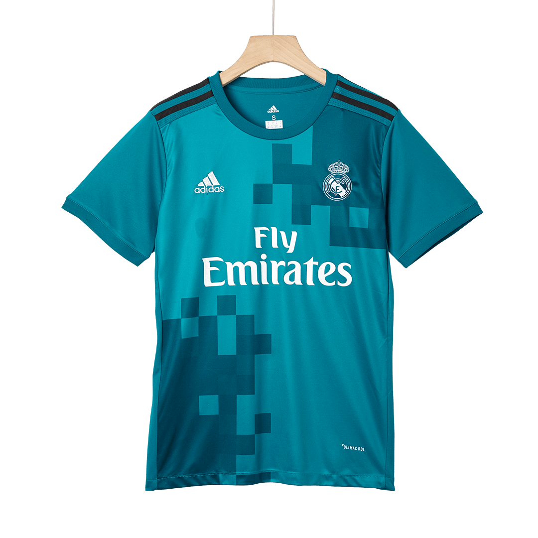 Tricouri Fotbal Vintage Real Madrid Treilea 2017/18 (mărime mare)