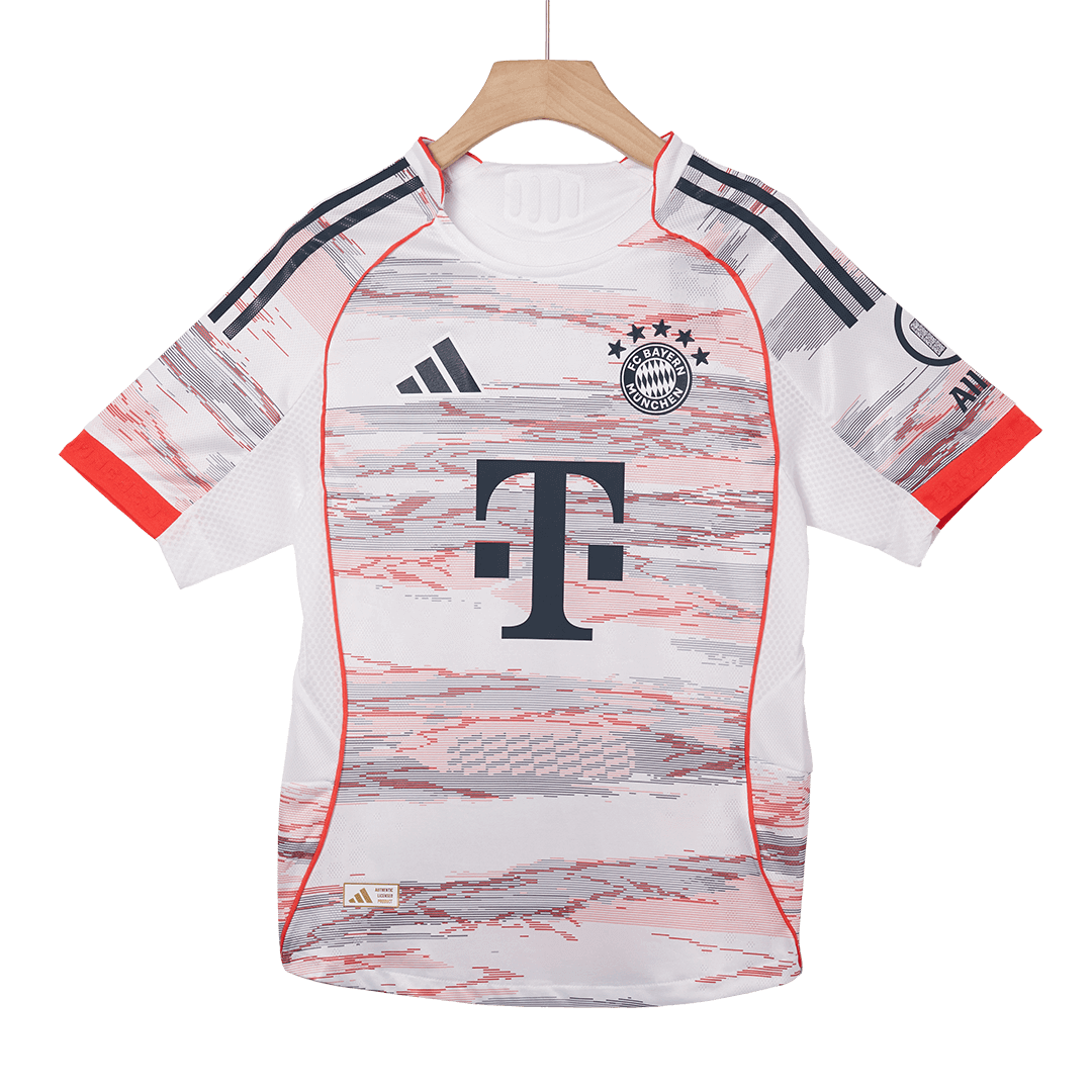 Tricouri Fotbal Bayern Munchen MÜLLER #25 Deplasare 2025/26 Authentic