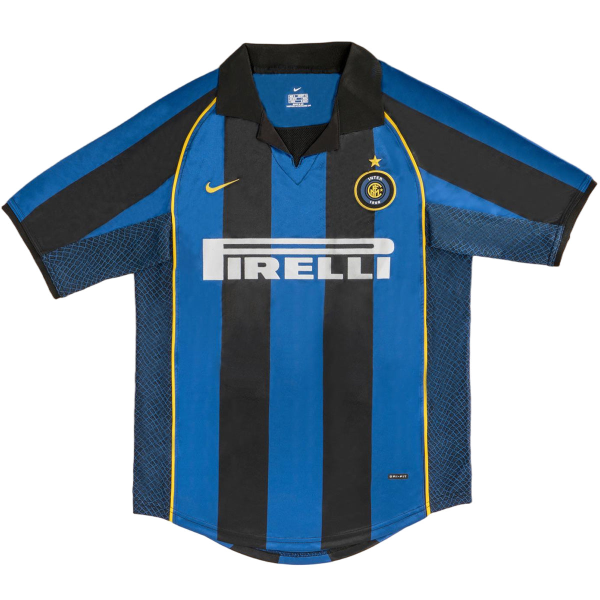 Tricouri Fotbal Vintage Inter Milano Acasă 2001/02
