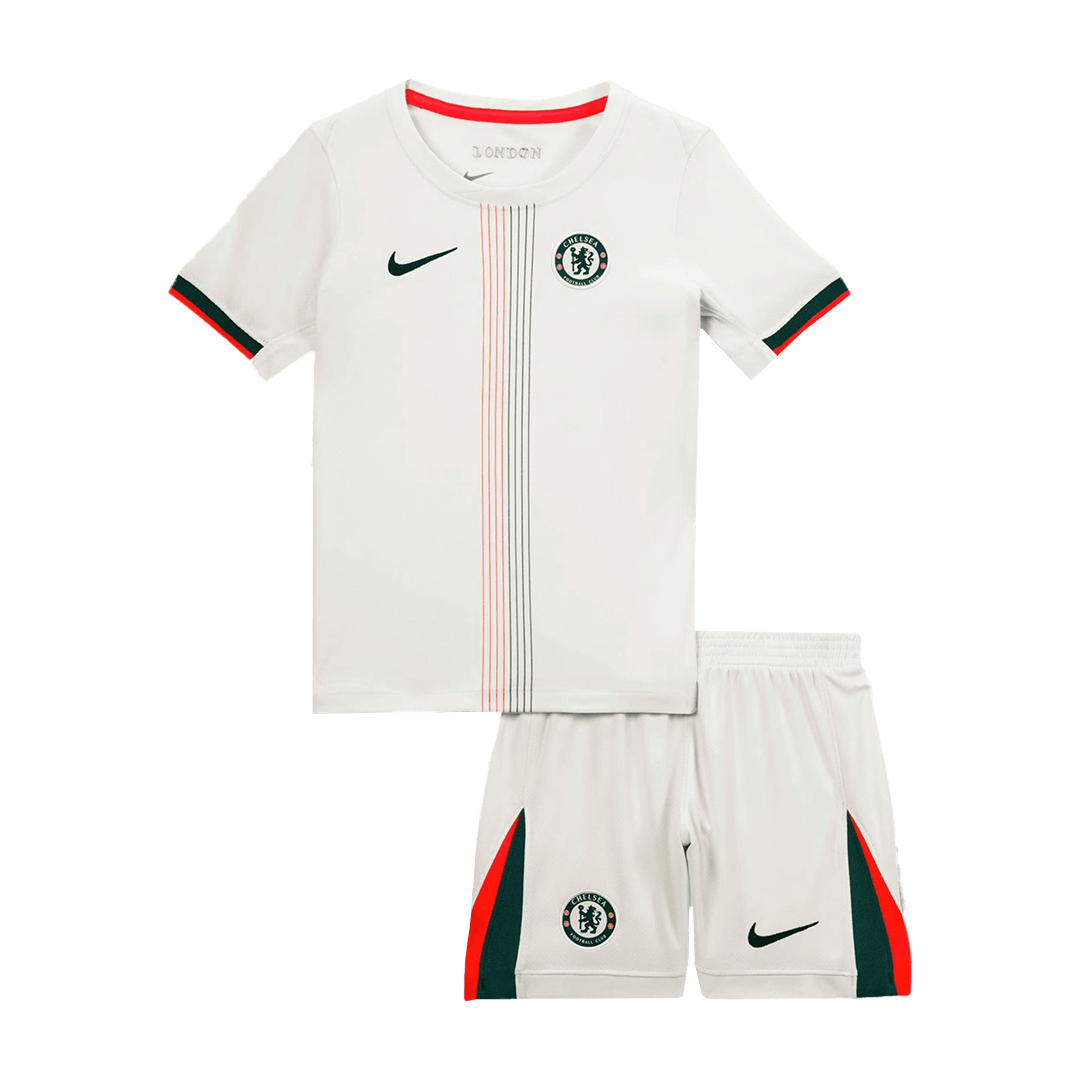 Set Tricouri Fotbal Chelsea Deplasare 2025/26 Pentru Copii