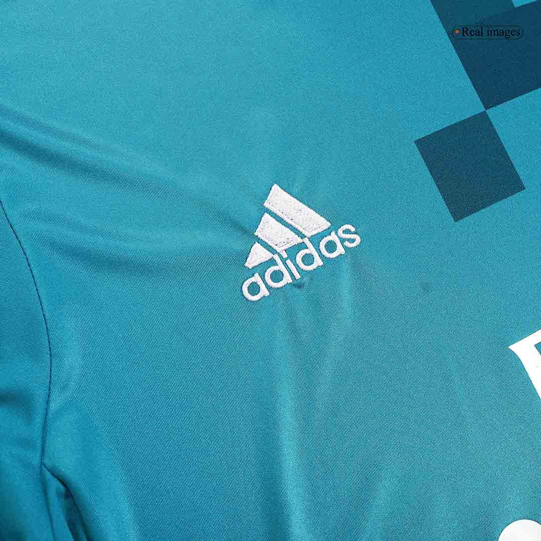 Tricouri Fotbal Vintage Real Madrid Treilea 2017/18 Mânecă Lungă