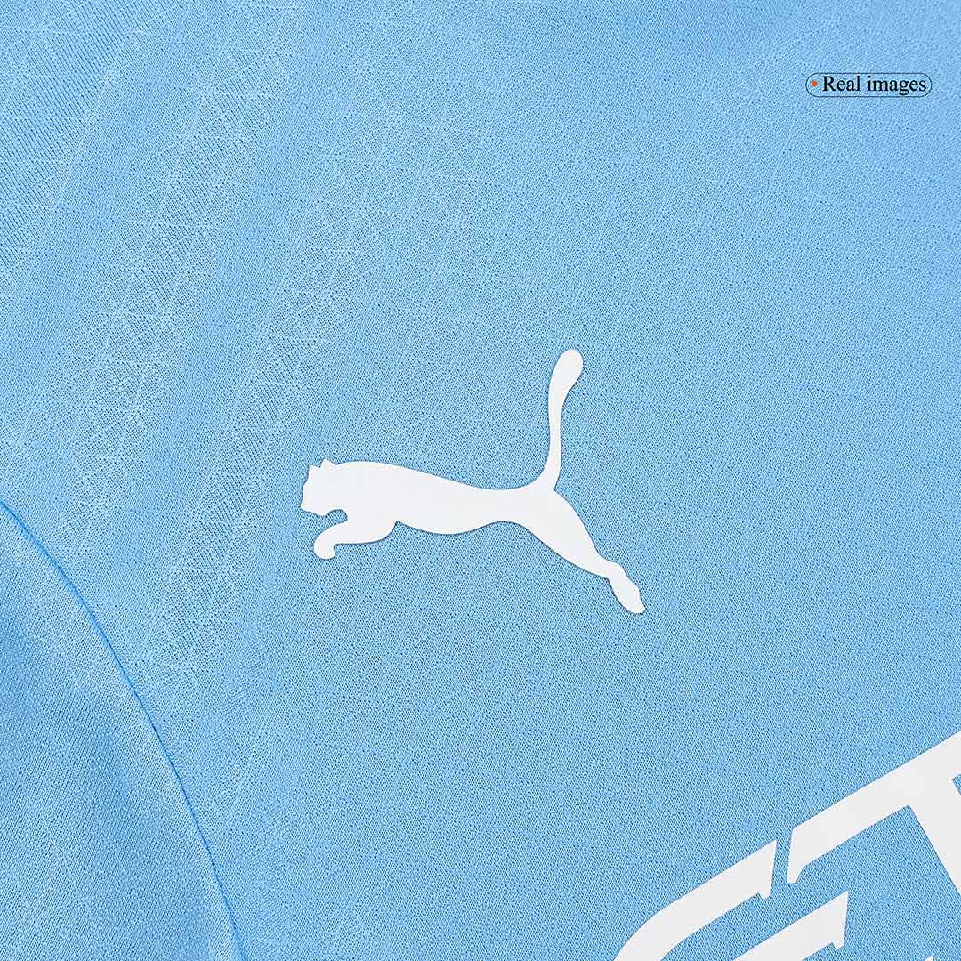 Tricouri Fotbal Manchester City HAALAND #9 Acasă 2024/25 Authentic - UCL