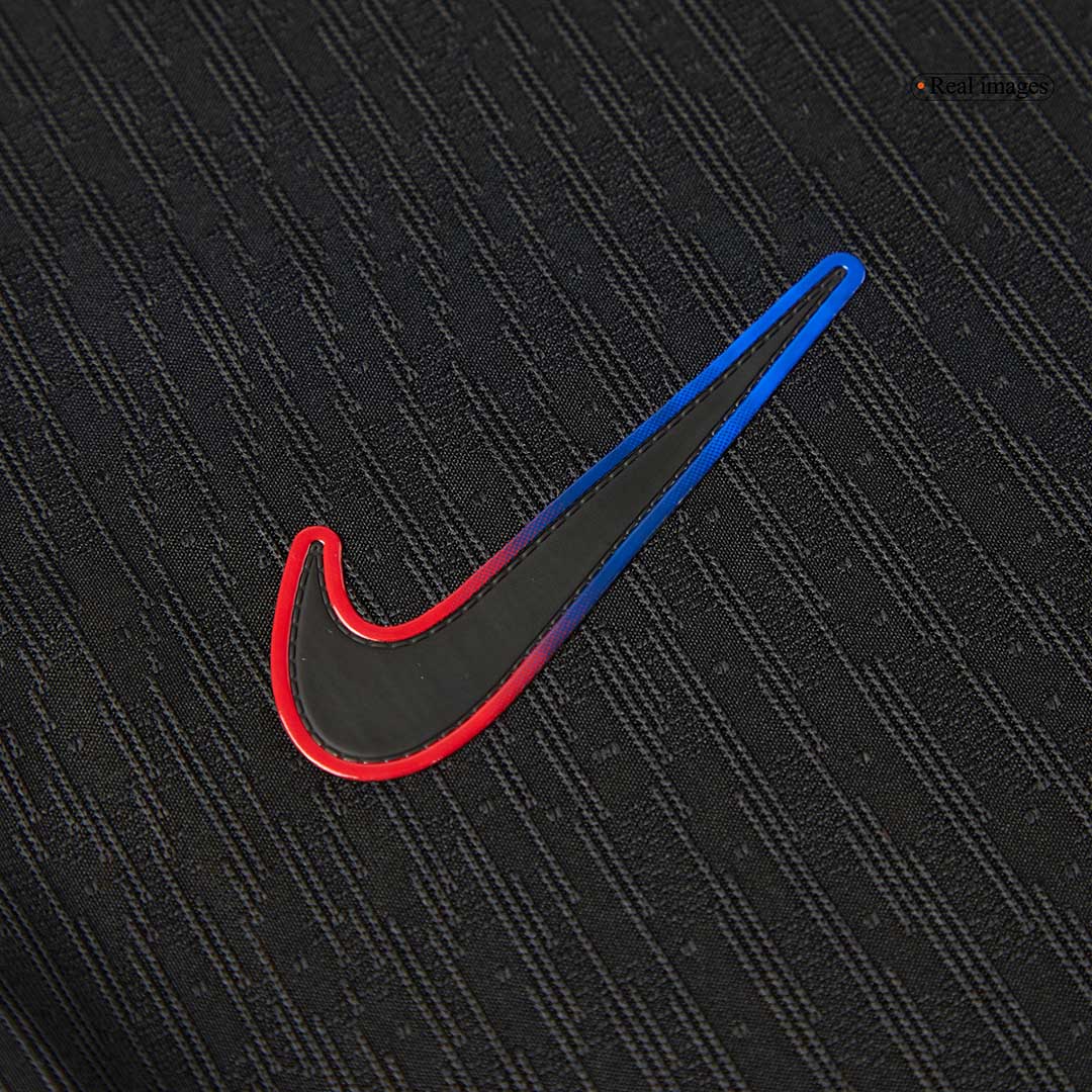 Tricouri Fotbal Barcelona RAPHINHA #11 Deplasare 2024/25 Authentic - UCL (Spotify Logo Without Text)